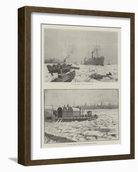 Frozen Rivers-Henry Charles Seppings Wright-Framed Premium Giclee Print