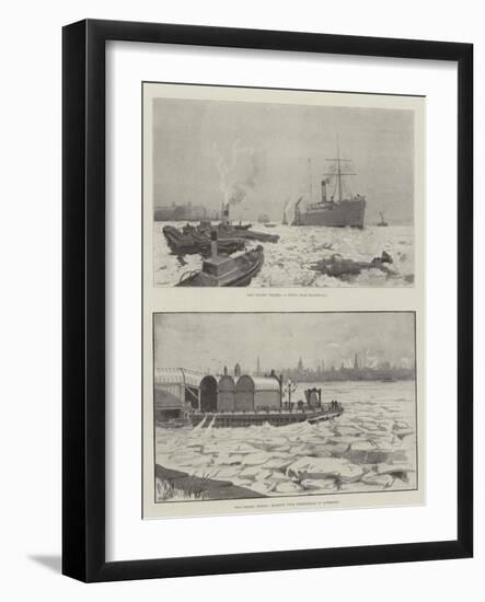 Frozen Rivers-Henry Charles Seppings Wright-Framed Premium Giclee Print