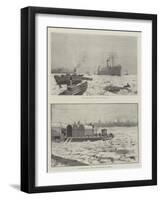 Frozen Rivers-Henry Charles Seppings Wright-Framed Giclee Print