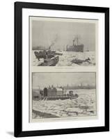 Frozen Rivers-Henry Charles Seppings Wright-Framed Giclee Print