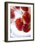 Frozen Strawberries in a Glass-Dieter Heinemann-Framed Photographic Print