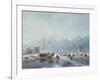 Frozen Winter Scene-Andreas Schelfhout-Framed Giclee Print