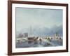 Frozen Winter Scene-Andreas Schelfhout-Framed Giclee Print