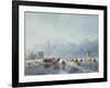 Frozen Winter Scene-Andreas Schelfhout-Framed Giclee Print