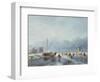 Frozen Winter Scene-Andreas Schelfhout-Framed Giclee Print