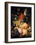 Früchte, Blumen und Insekten-Jan van Huysum-Framed Giclee Print