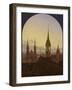 Frühläuten. Um 1840-Carl Gustav Carus-Framed Giclee Print