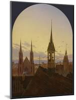 Frühläuten. Um 1840-Carl Gustav Carus-Mounted Giclee Print