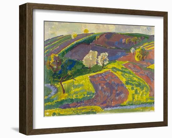 Frühling bei Loffenau. 1915-Erich Kuithan-Framed Giclee Print