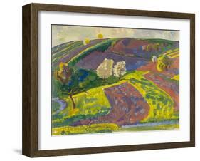 Frühling bei Loffenau. 1915-Erich Kuithan-Framed Giclee Print