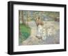 Frühling im Central Park (Spring in Central Park). 1908-Frederick Childe Hassam-Framed Giclee Print