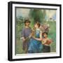 Frühling (Le Printemps)-Henry Siddons Mowbray-Framed Giclee Print