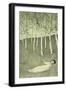 Fruehlingsanfang-Early Spring. From the " etched sketches", 1897.-Max Klinger-Framed Giclee Print