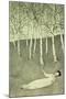 Fruehlingsanfang-Early Spring. From the " etched sketches", 1897.-Max Klinger-Mounted Giclee Print