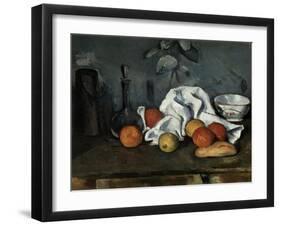 Fruit, 1879-1880-Paul Cézanne-Framed Giclee Print