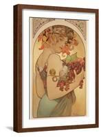 Fruit, 1897-Alphonse Mucha-Framed Giclee Print