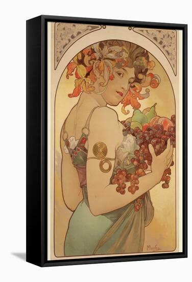 Fruit, 1897-Alphonse Mucha-Framed Stretched Canvas