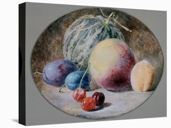 Fruit, 19Th Century-Thomas Collier-Stretched Canvas