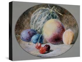 Fruit, 19Th Century-Thomas Collier-Stretched Canvas