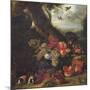 Fruit and Animals-Abraham Brueghel-Mounted Giclee Print