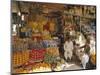 Fruit and Basketware Stalls in the Market, Karachi, Pakistan-Robert Harding-Mounted Photographic Print