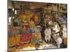 Fruit and Basketware Stalls in the Market, Karachi, Pakistan-Robert Harding-Mounted Photographic Print