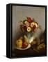 'Fruit and Flowers', 1865.  Artist: Henri Fantin-Latour-Henri Fantin-Latour-Framed Stretched Canvas