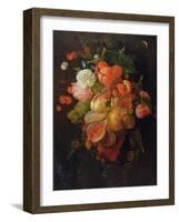 Fruit and Flowers-Jan Davidsz. de Heem-Framed Giclee Print