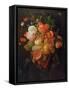 Fruit and Flowers-Jan Davidsz. de Heem-Framed Stretched Canvas
