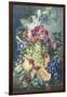 Fruit and Flowers-Gerrit Jan Van Leeuwen-Framed Giclee Print