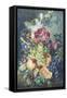 Fruit and Flowers-Gerrit Jan Van Leeuwen-Framed Stretched Canvas