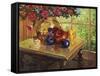 Fruit and Flowers-Hal Frenck-Framed Stretched Canvas