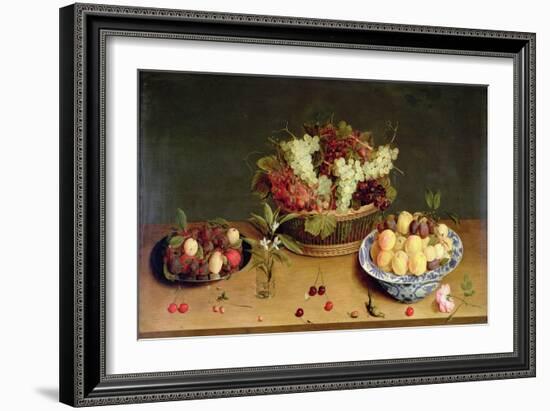 Fruit and Flowers-Isaac Soreau-Framed Giclee Print