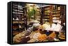 Fruit And Nuts Market Stall, Istanbul-Jeremy Walker-Framed Stretched Canvas