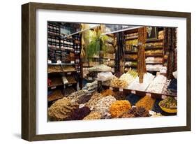 Fruit And Nuts Market Stall, Istanbul-Jeremy Walker-Framed Photographic Print