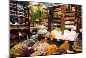 Fruit And Nuts Market Stall, Istanbul-Jeremy Walker-Mounted Photographic Print