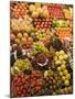 Fruit and Vegetable Display, La Boqueria, Market, Barcelona, Catalonia, Spain, Europe-Martin Child-Mounted Photographic Print