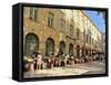 Fruit and Vegetable Market, Aix-En-Provence, Bouches-Du-Rhone, Provence, France, Europe-Peter Richardson-Framed Stretched Canvas