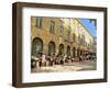 Fruit and Vegetable Market, Aix-En-Provence, Bouches-Du-Rhone, Provence, France, Europe-Peter Richardson-Framed Photographic Print