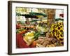 Fruit and Vegetable Market, Aix-En-Provence, Bouches-Du-Rhone, Provence, France, Europe-Peter Richardson-Framed Photographic Print