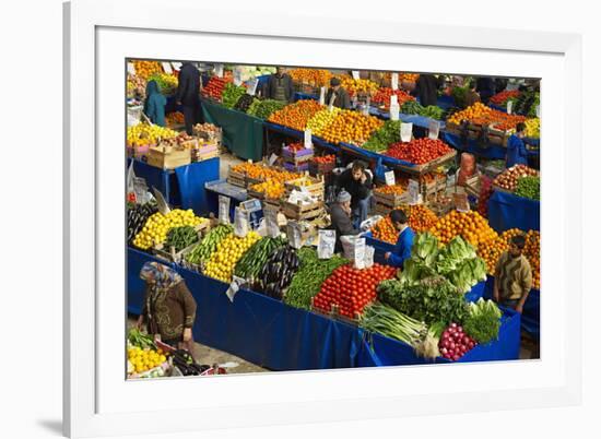 Fruit and Vegetable Market, Konya, Central Anatolia, Turkey, Asia Minor, Eurasia-Bruno Morandi-Framed Photographic Print