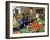 Fruit and Vegetable Market, Piraeus, Athens, Greece, Europe-Thouvenin Guy-Framed Photographic Print