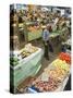 Fruit and Vegetable Market, Sarajevo, Bosnia, Bosnia-Herzegovina-Christian Kober-Stretched Canvas