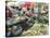 Fruit and Vegetable Market, Split, Dalmatia Coast, Croatia-Christian Kober-Stretched Canvas