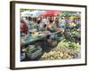 Fruit and Vegetable Market, Split, Dalmatia Coast, Croatia-Christian Kober-Framed Photographic Print