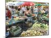 Fruit and Vegetable Market, Split, Dalmatia Coast, Croatia-Christian Kober-Mounted Photographic Print