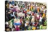 Fruit and Vegetable Market, Udaipur, Rajasthan, India-Peter Adams-Stretched Canvas