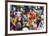 Fruit and Vegetable Market, Udaipur, Rajasthan, India-Peter Adams-Framed Photographic Print