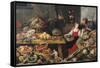 Fruit and Vegetable Market-Frans Snyders-Framed Stretched Canvas