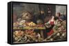 Fruit and Vegetable Market-Frans Snyders-Framed Stretched Canvas